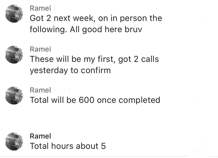 Testimonial screenshot